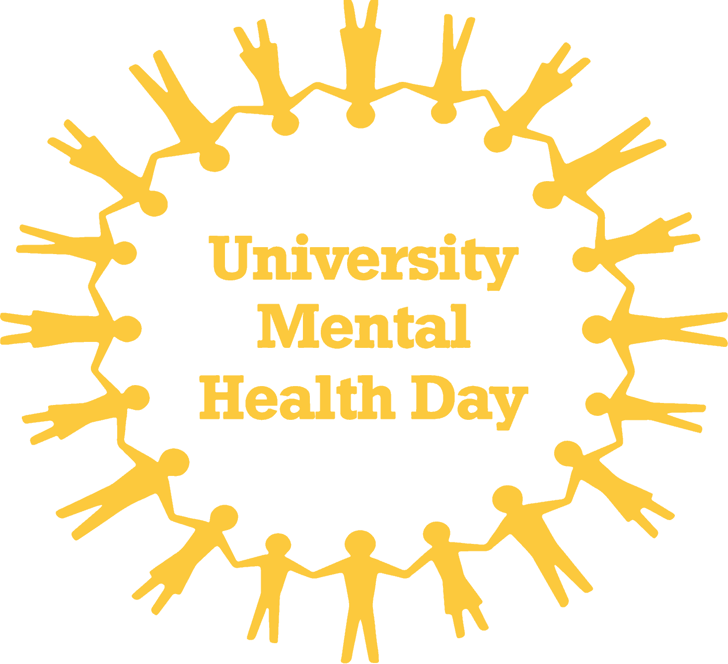 University Mental Health Day logo in yellow